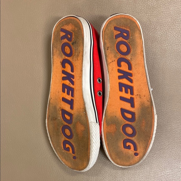 Rocket Dog Red Canvas Sneakers- Size 8.5 - - Picture 3 of 9